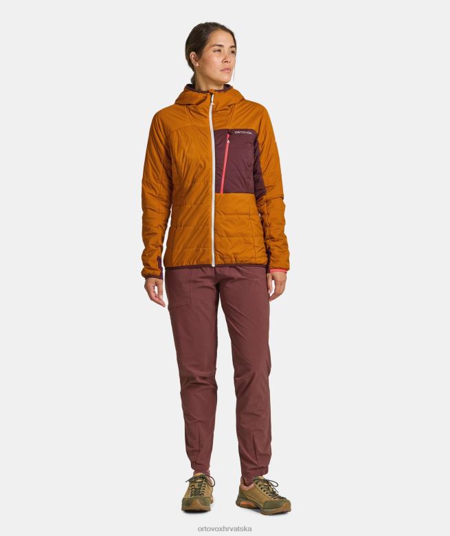 ORTOVOX žene divlja ruža swisswool piz duan jakna X08441095