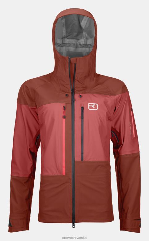 ORTOVOX žene glinena naranča Jakna od školjke 3l X0844730