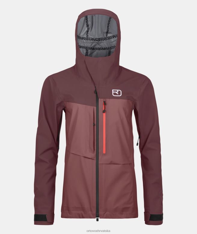 ORTOVOX žene gorska ruža Jakna od ravine školjke od 3l X0844750