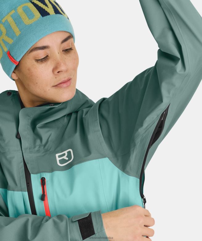 ORTOVOX žene gorska ruža Jakna od ravine školjke od 3l X0844750