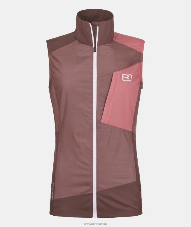 ORTOVOX žene gorska ruža vjetrovka prsluk X08441215