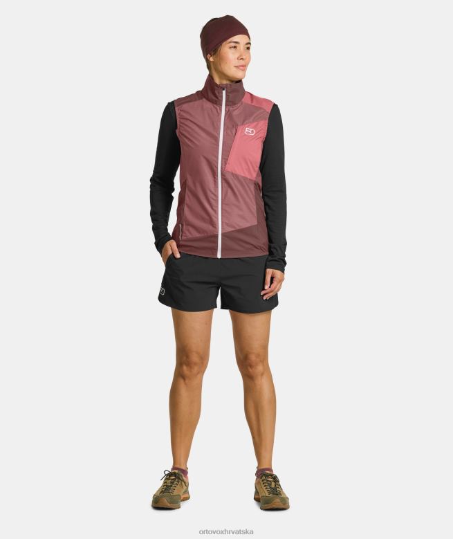 ORTOVOX žene gorska ruža vjetrovka prsluk X08441215