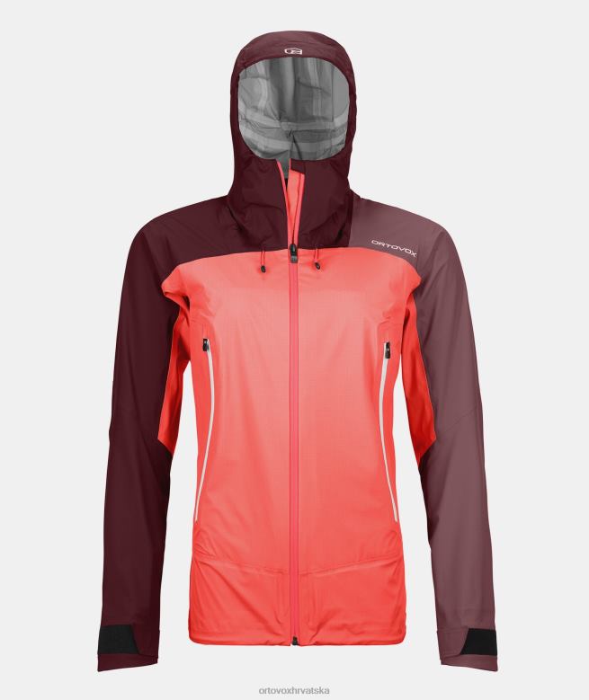 ORTOVOX žene koraljni westalpen 3l lagana jakna X08441219