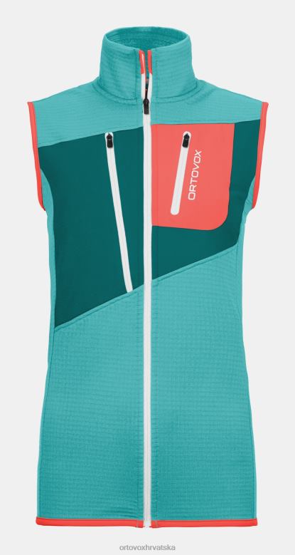 ORTOVOX žene ledeni vodopad mrežasti prsluk od flisa X08441024