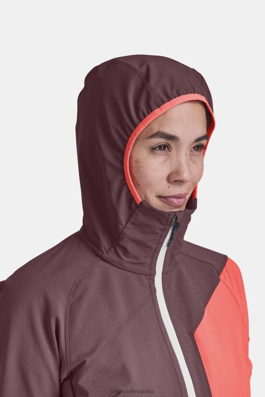 ORTOVOX žene pacifičko zelena berrino jakna s kapuljačom X0844898