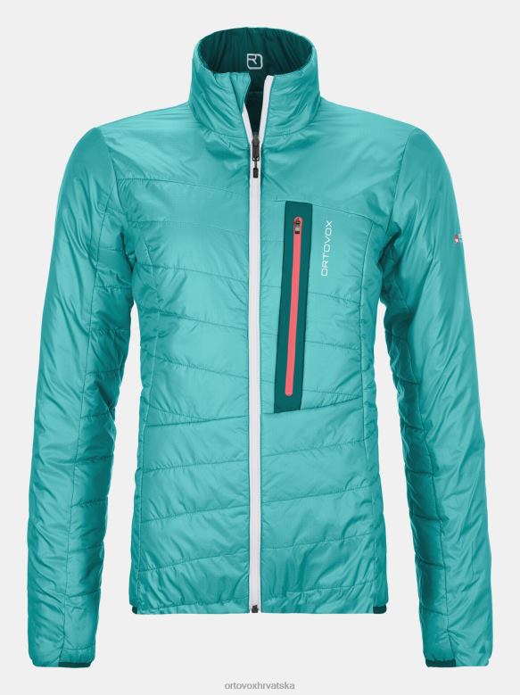 ORTOVOX žene pacifičko zelena swisswool piz bial jakna X08441257