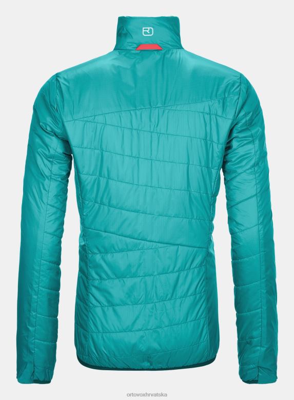 ORTOVOX žene pacifičko zelena swisswool piz bial jakna X08441257