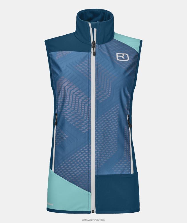 ORTOVOX žene petrolej plava col becchei prsluk X0844984