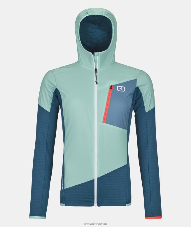 ORTOVOX žene petrolej plava ladiz hibridna jakna X08441181