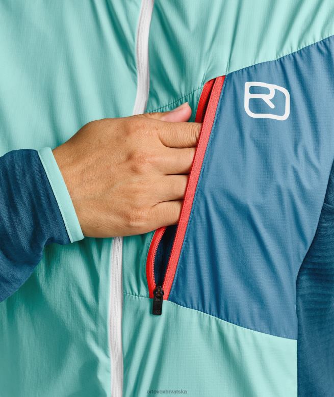 ORTOVOX žene petrolej plava ladiz hibridna jakna X08441181