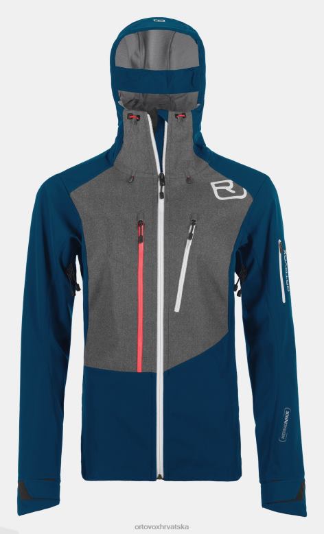 ORTOVOX žene petrolej plava pordoi jakna X08441262
