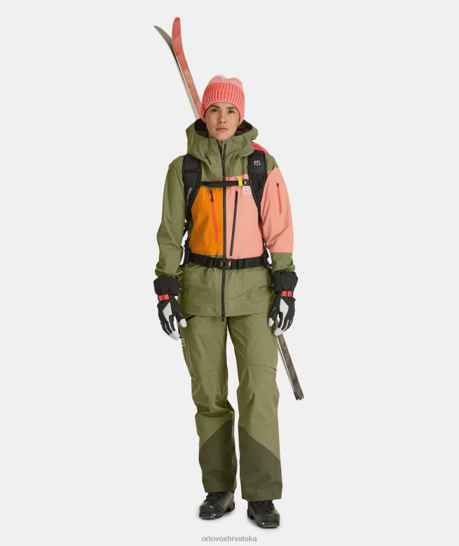 ORTOVOX žene tamno vino Duboka školjkasta jakna od 3l X0844738