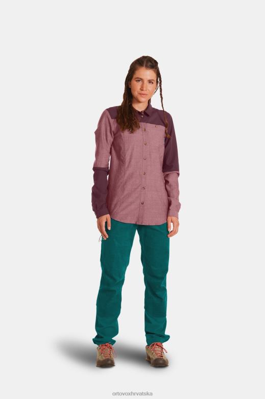 ORTOVOX žene kušanje vina merino lewisham košulja ls X08441294