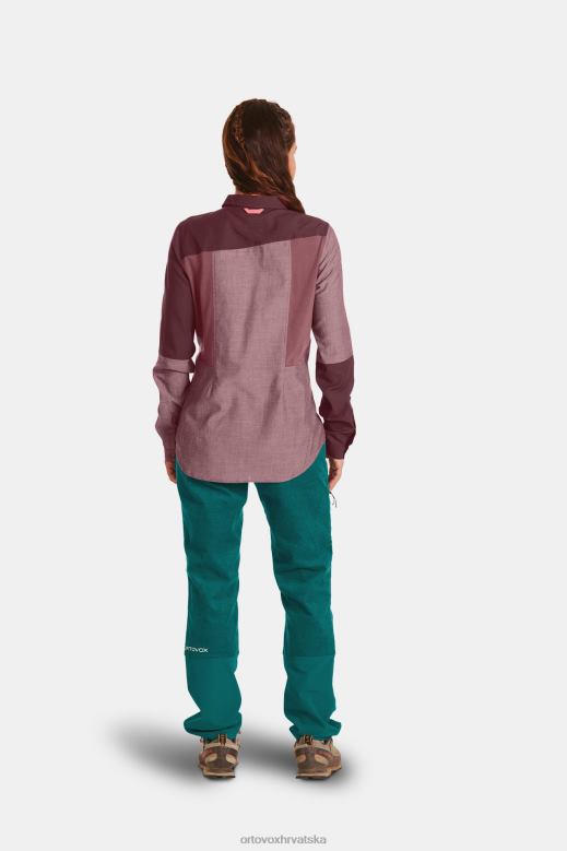 ORTOVOX žene kušanje vina merino lewisham košulja ls X08441294