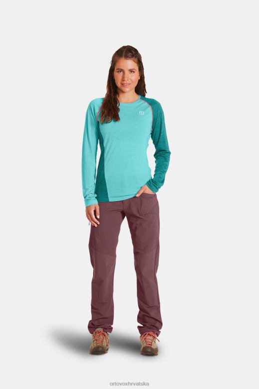 ORTOVOX žene mješavina koralja 120 cool tec dugih rukava s brzim podizanjem X08441286