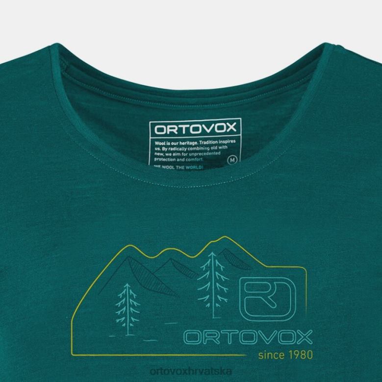 ORTOVOX žene pacifičko zelena 140 cool vintage bedž ts X08441063