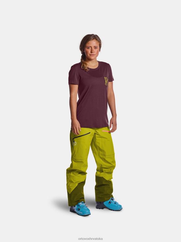 ORTOVOX žene pacifičko zelena 185 merino put do praha ts X08441254