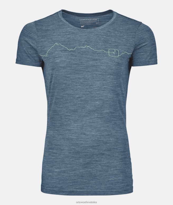 ORTOVOX žene petrol plava mješavina 150 cool planinskih ts X08441012