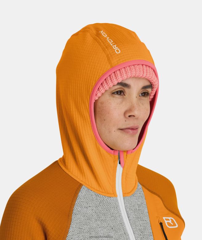 ORTOVOX žene Jesenje lišće klasična pletena majica s kapuljačom od flisa gp X08441080