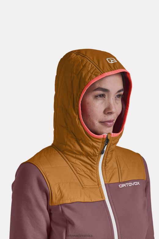 ORTOVOX žene gorska ruža flis plus majica s kapuljačom X08441014