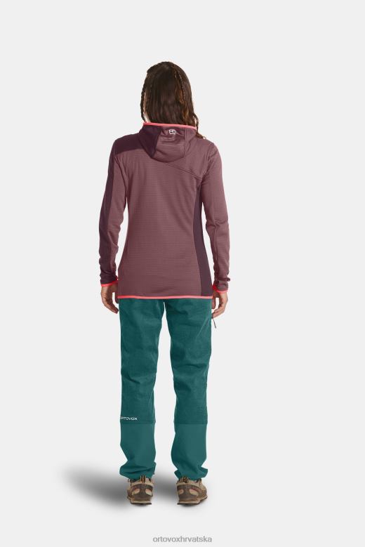 ORTOVOX žene heritage blue flis svjetlo rešetka s kapuljačom jkt X08441160