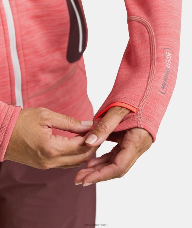 ORTOVOX žene kušanje vina lagana majica s kapuljačom od flisa X08441300