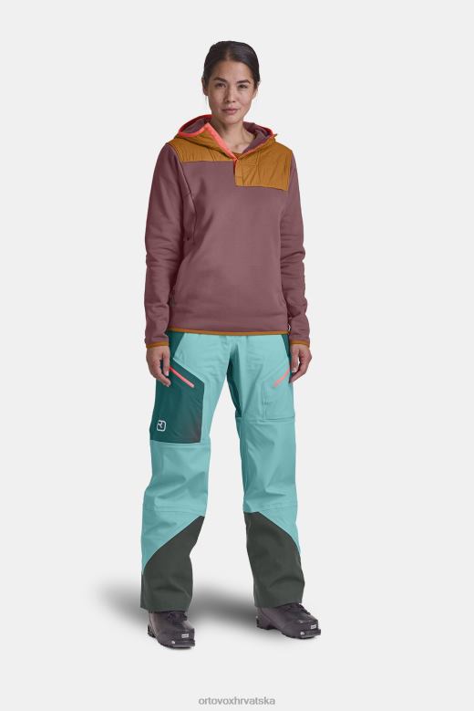 ORTOVOX žene petrolej plava flis plus anorak X0844980