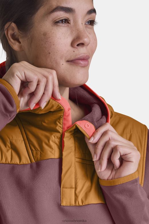 ORTOVOX žene petrolej plava flis plus anorak X0844980