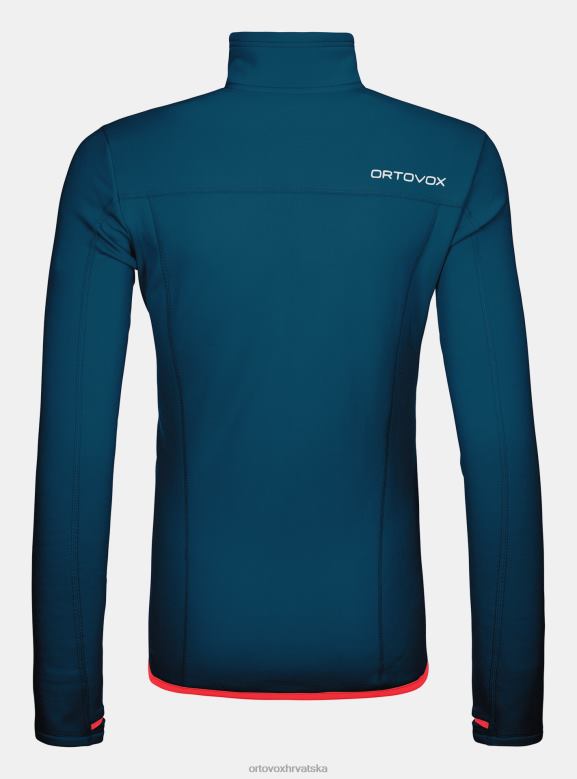 ORTOVOX žene petrolej plava jakna od flisa X0844865