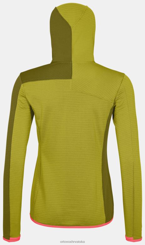 ORTOVOX žene prljava tratinčica flis svjetlo rešetka s kapuljačom jkt X08441161