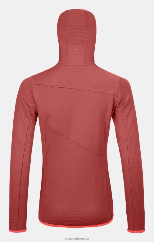 ORTOVOX žene rumenilo majica s kapuljačom od flisa X0844836