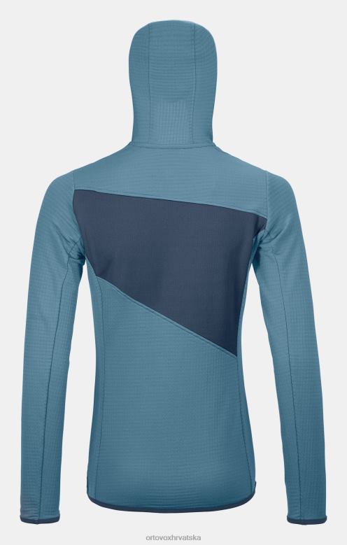 ORTOVOX žene svijetlo plava majica s kapuljačom od flisa X0844835