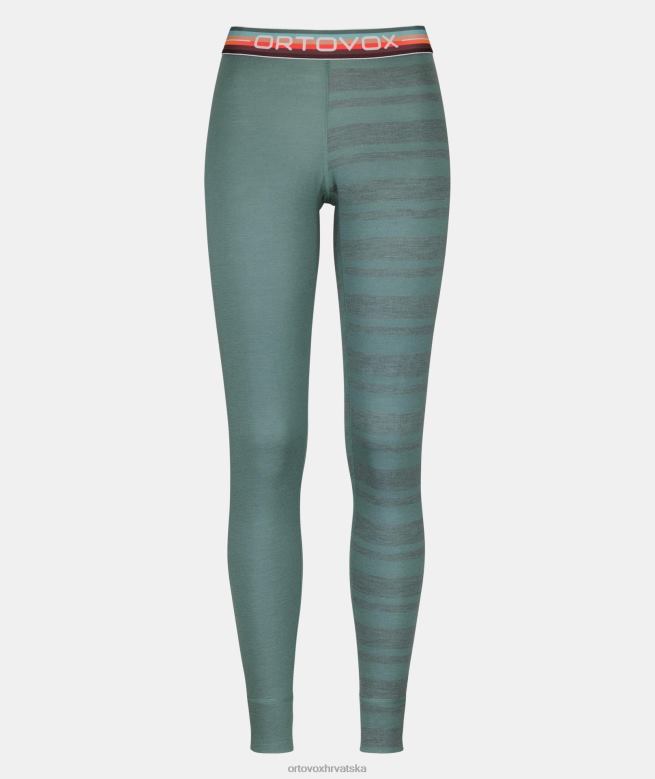 ORTOVOX žene arktička siva 185 duge hlače od rock'n'wool X0844909