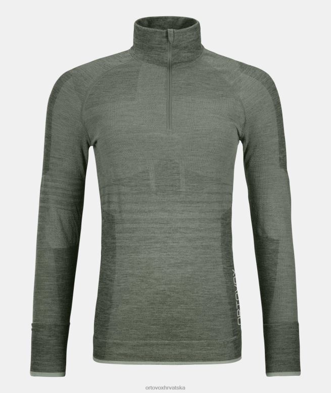 ORTOVOX žene arktička siva 230 natjecateljski izrez s patentnim zatvaračem X0844977