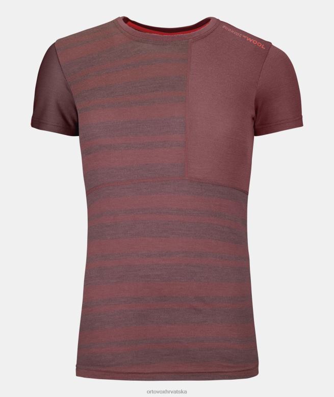 ORTOVOX žene gorska ruža 185 rock'n'wool kratki rukav X0844792