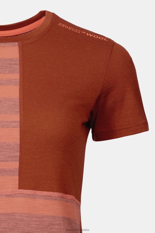 ORTOVOX žene koraljni 185 rock'n'wool kratki rukav X0844791