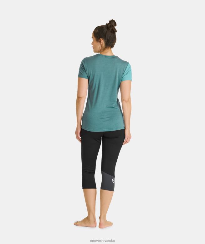 ORTOVOX žene ledeni vodopad 185 rock'n'wool kratki rukav X0844794