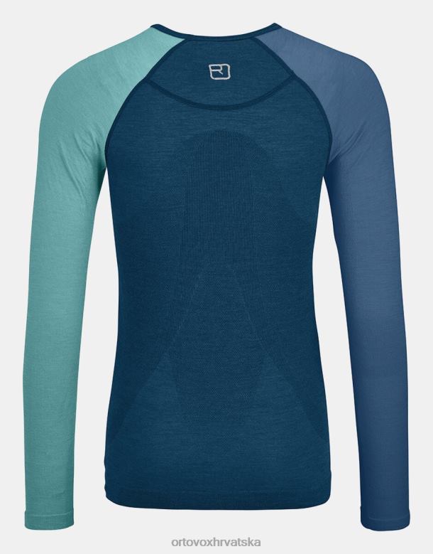ORTOVOX žene petrolej plava 120 comp lagani dugi rukavi X08441039