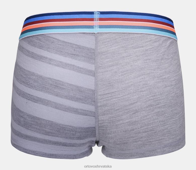 ORTOVOX žene siva mješavina 185 vruće hlačice od rock'n'wool X0844829