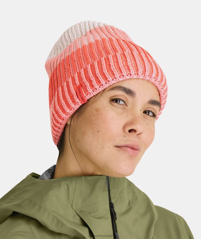 ORTOVOX žene koraljni duboko pletena kapa X0844584