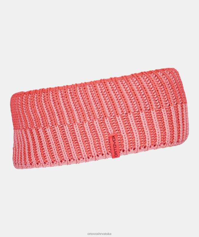 ORTOVOX žene koraljni duboko pletena traka za glavu X0844406