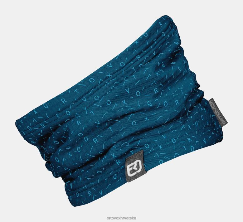 ORTOVOX žene petrolej plava grijač za vrat od lagane mreže od flisa X0844494
