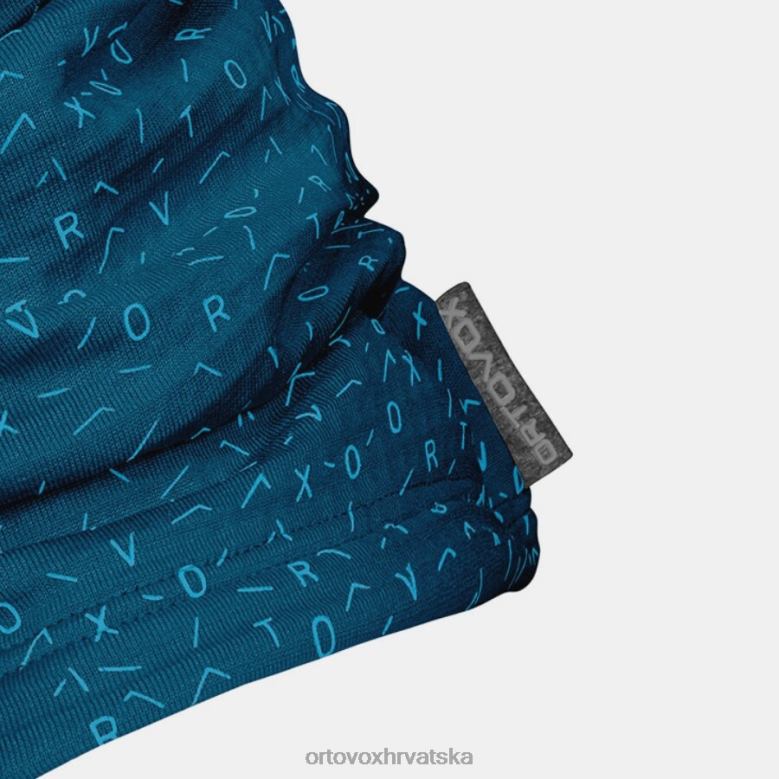 ORTOVOX žene petrolej plava grijač za vrat od lagane mreže od flisa X0844494