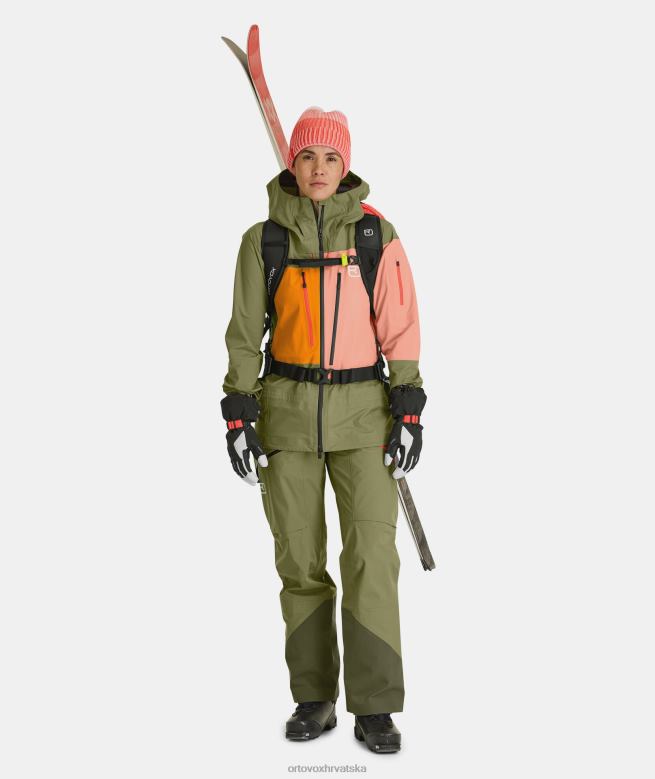 ORTOVOX žene crni gavran merino freeride rukavica X08441116