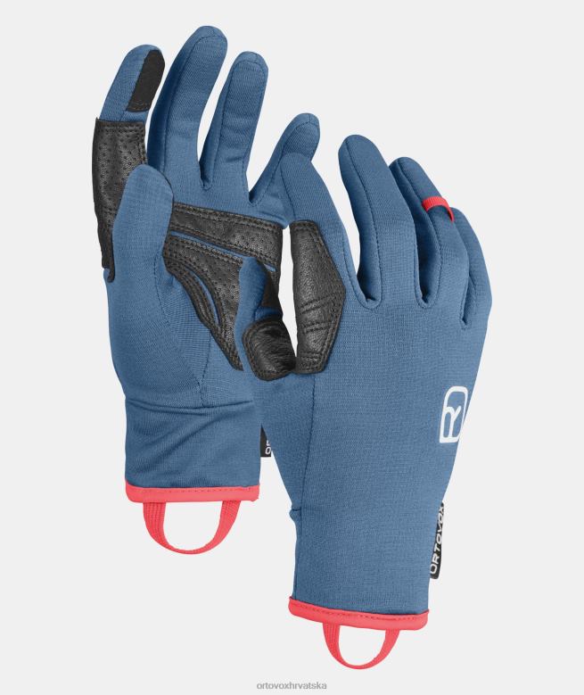 ORTOVOX žene planina plava laka rukavica od flisa X08441006