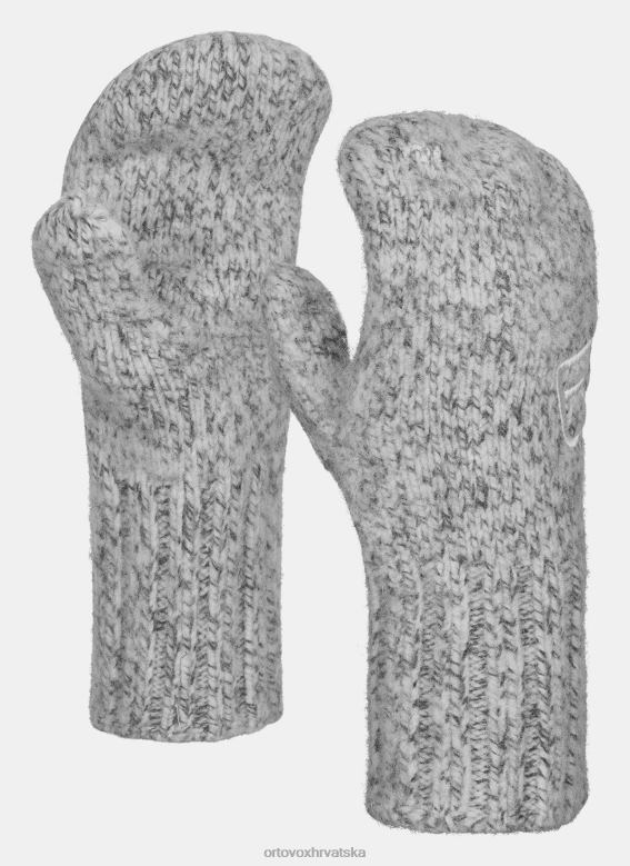 ORTOVOX žene siva mješavina swisswool klasična rukavica X0844668